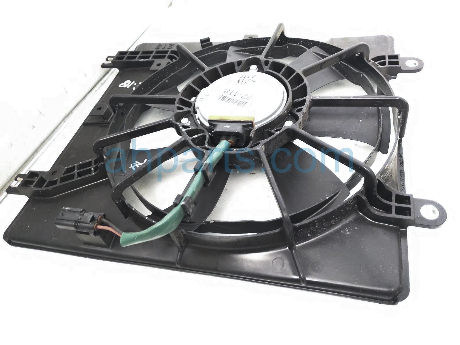 Sold 2022 Honda Civic Cooling Condenser Fan Assy 1 5l Ex L 19015 64A A01