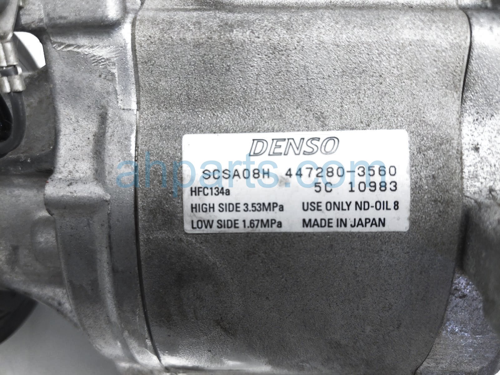 2019 Subaru Crosstrek Air + Clutch Ac Compressor / Pump 73111FL100