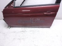 $169 Acura FR/LH DOOR - RED - SHELL ONLY $169 Acura FR/LH DOOR - RED - SHELL ONLY