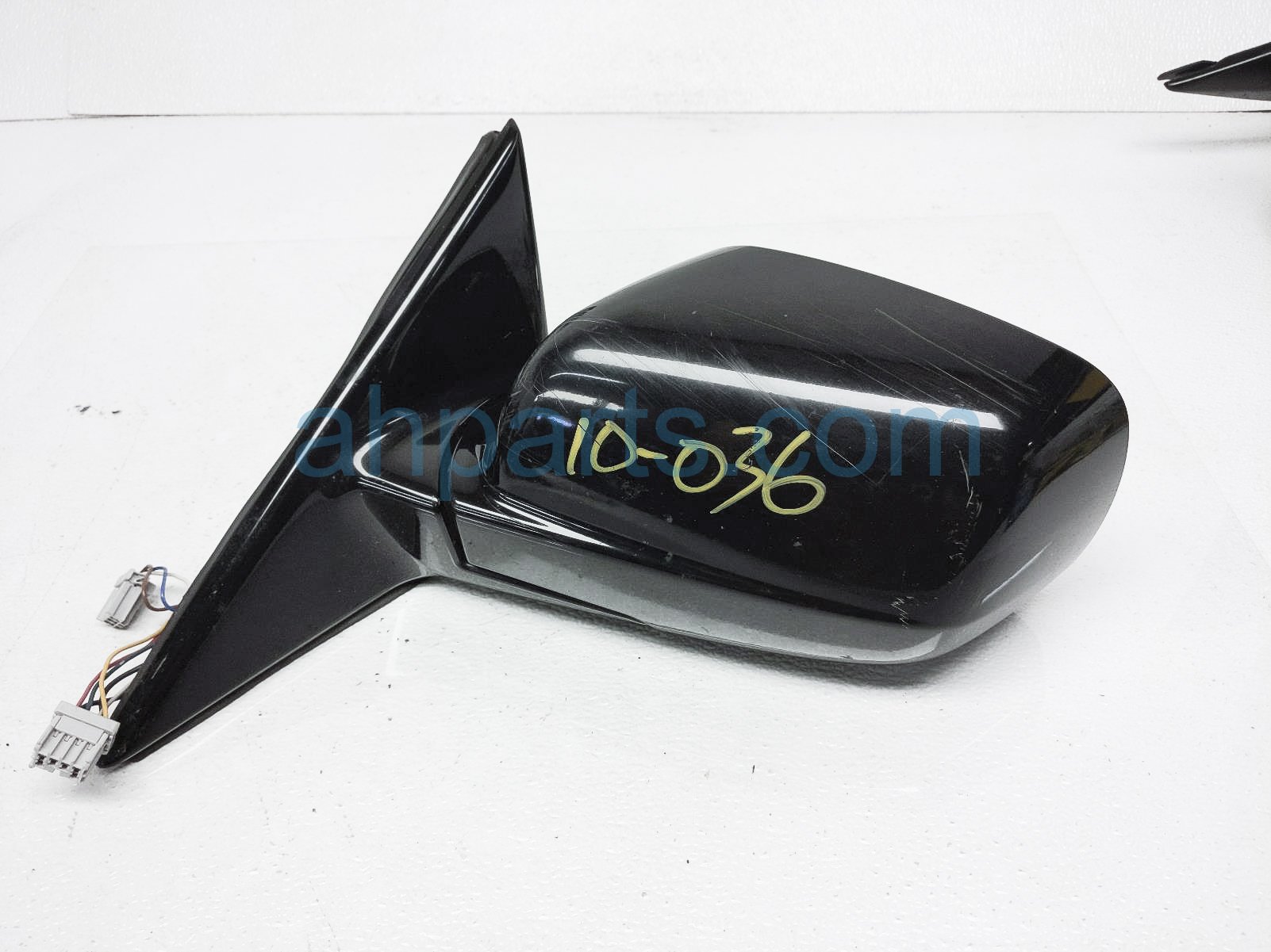 $24 Acura LH SIDE VIEW MIRROR -BLACK -SCUFFS