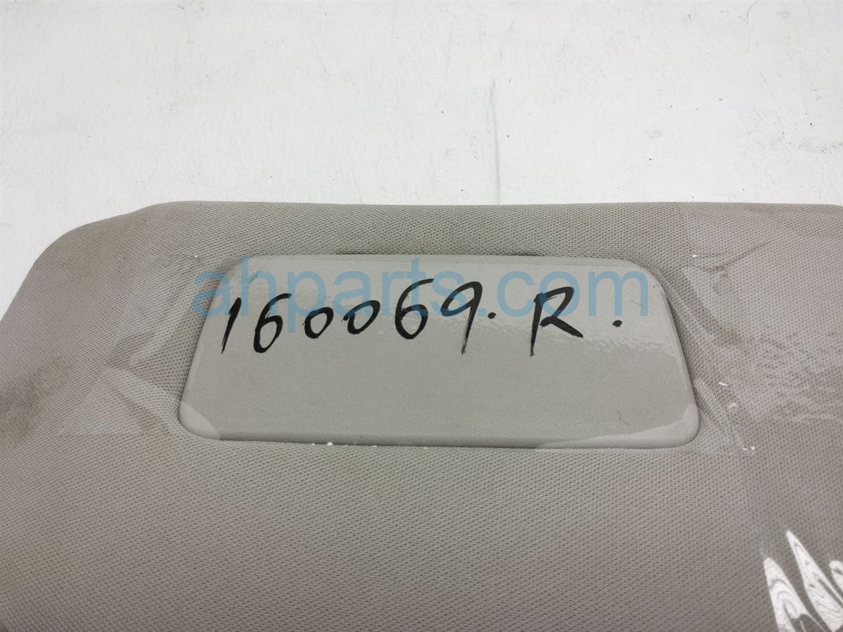 $25 Nissan RH SUN VISOR - GRAY $25 Nissan RH SUN VISOR - GRAY