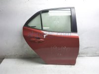 $525 Toyota RR/RH DOOR - ORANGE -NO INSIDE PANEL
