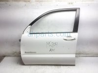 $250 Toyota FR/LH DOOR - WHITE - SHELL ONLY
