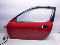 $145 Honda LH DOOR - RED - SHELL ONLY (REPAINT)