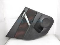 $75 Mazda RR/LH INTERIOR DOOR PANEL - BLACK