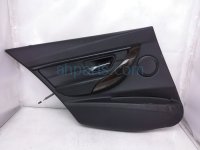 $95 BMW RR/LH INTERIOR DOOR PANEL - BLACK