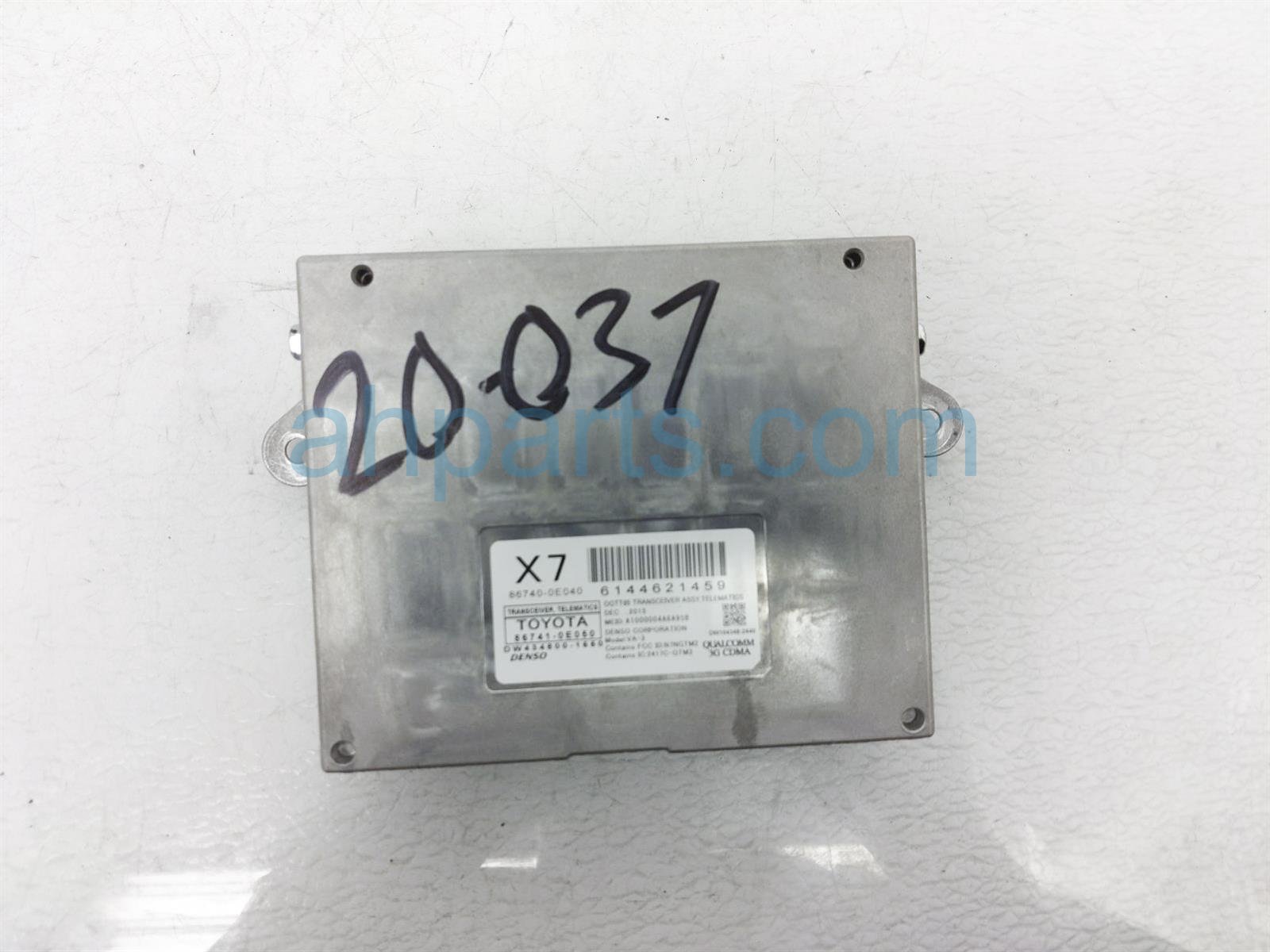 $299 Lexus TELEMATICS TRANSCEIVER CONTROL UNIT $299 Lexus TELEMATICS TRANSCEIVER CONTROL UNIT