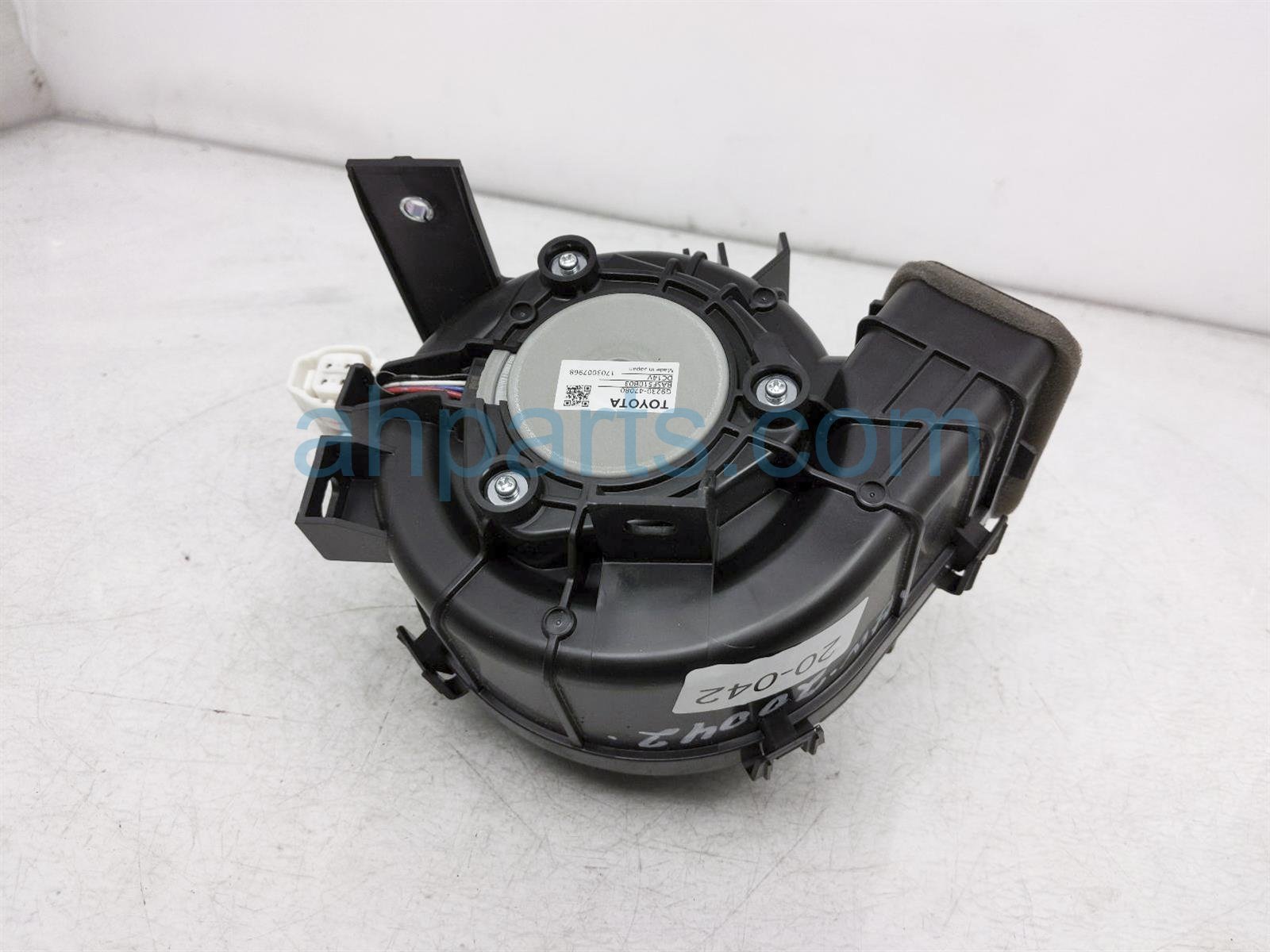 Sold 2017 Toyota Prius Air Battery Blower Motor G9230 47080 Replacement Sold 2017 Toyota Prius Air Battery Blower Motor G9230 47080 Replacement thumbnail