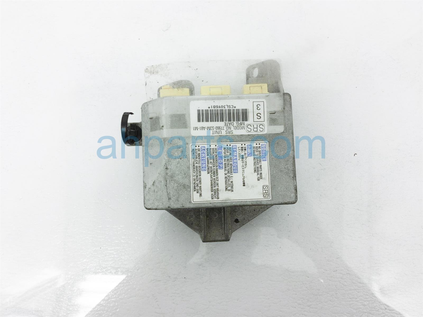 $55 Acura SRS AIRBAG COMPUTER MODULE - GOOD $55 Acura SRS AIRBAG COMPUTER MODULE - GOOD