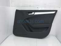$150 Audi FR/RH INTERIOR DOOR PANEL - BLACK
