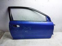 $199 Honda RH DOOR - BLUE - SHELL ONLY - NOTES