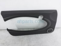 $50 BMW FR/LH INTERIOR DOOR PANEL - BLACK