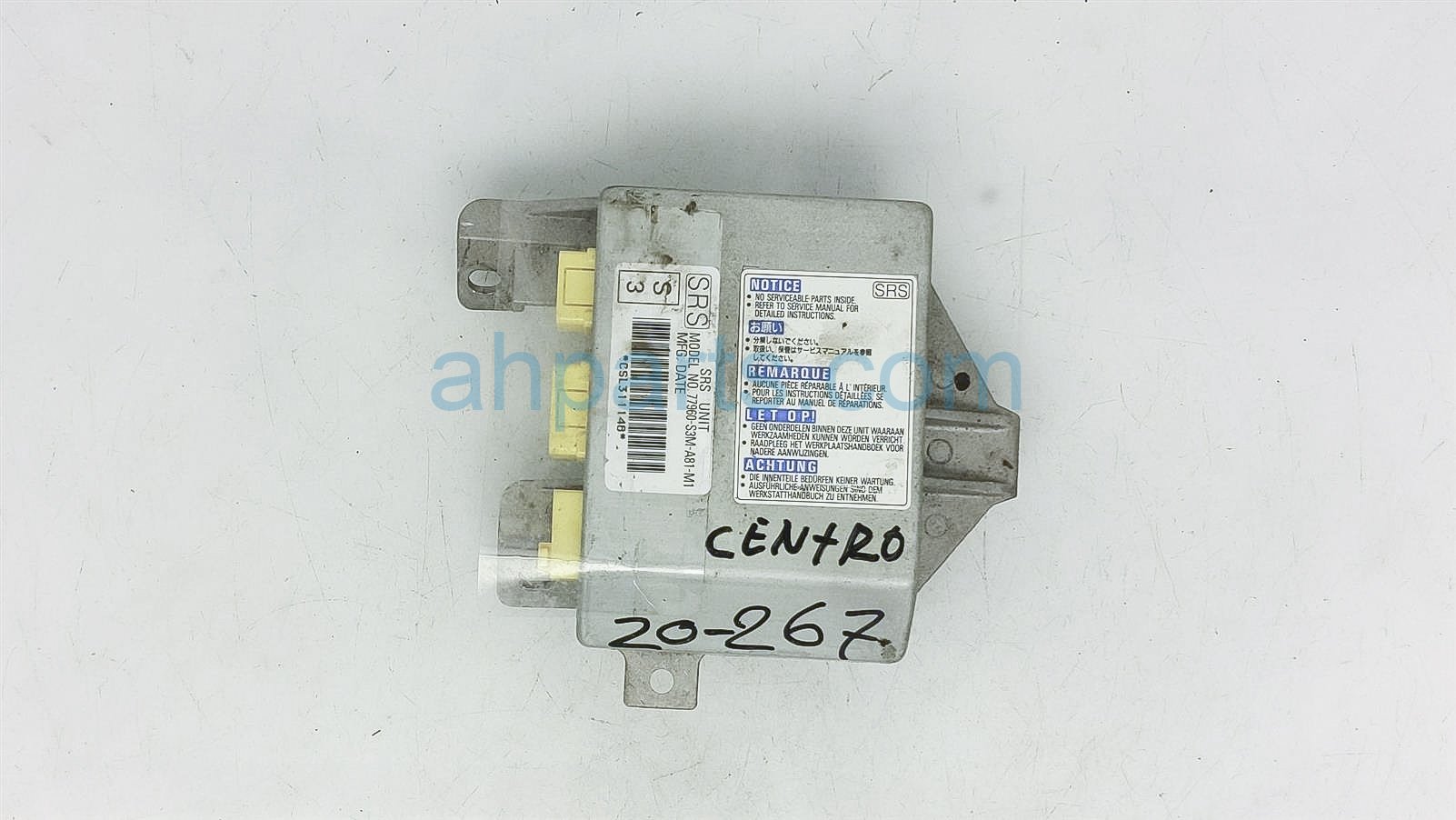 $35 Acura SRS AIRBAG MODULE - NEEDS RESET $35 Acura SRS AIRBAG MODULE - NEEDS RESET