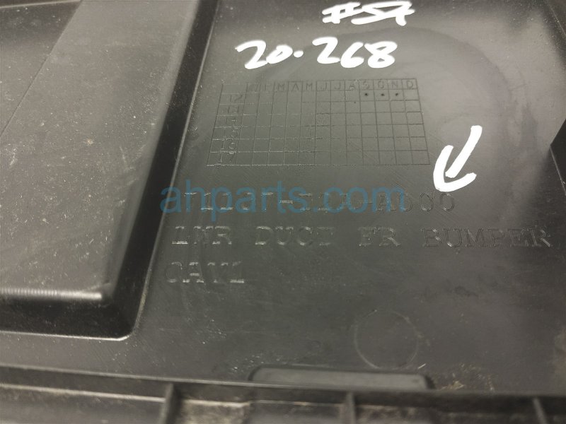 13 Honda Accord Front Bumper Lower Duct T2a A00 13 Honda Accord Front Bumper Lower Duct T2a A00