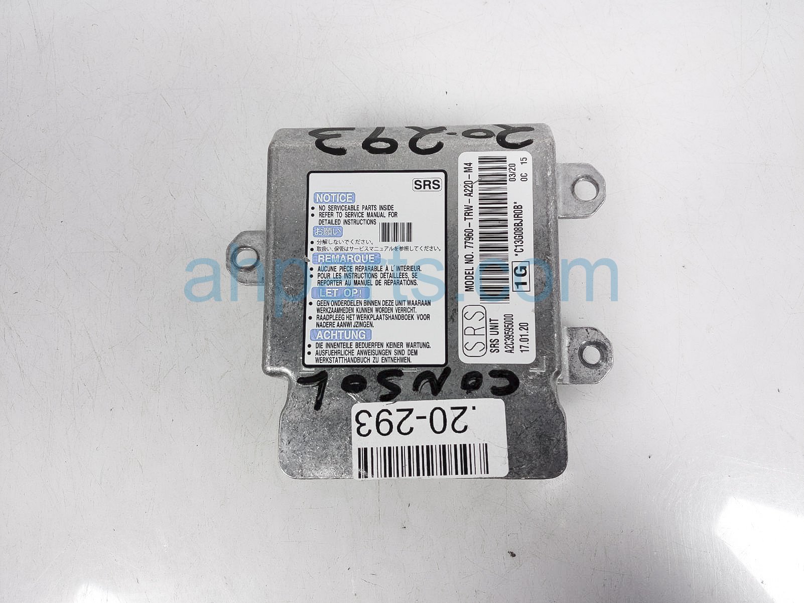 $100 Honda SRS AIRBAG MODULE - NEEDS RESET $100 Honda SRS AIRBAG MODULE - NEEDS RESET