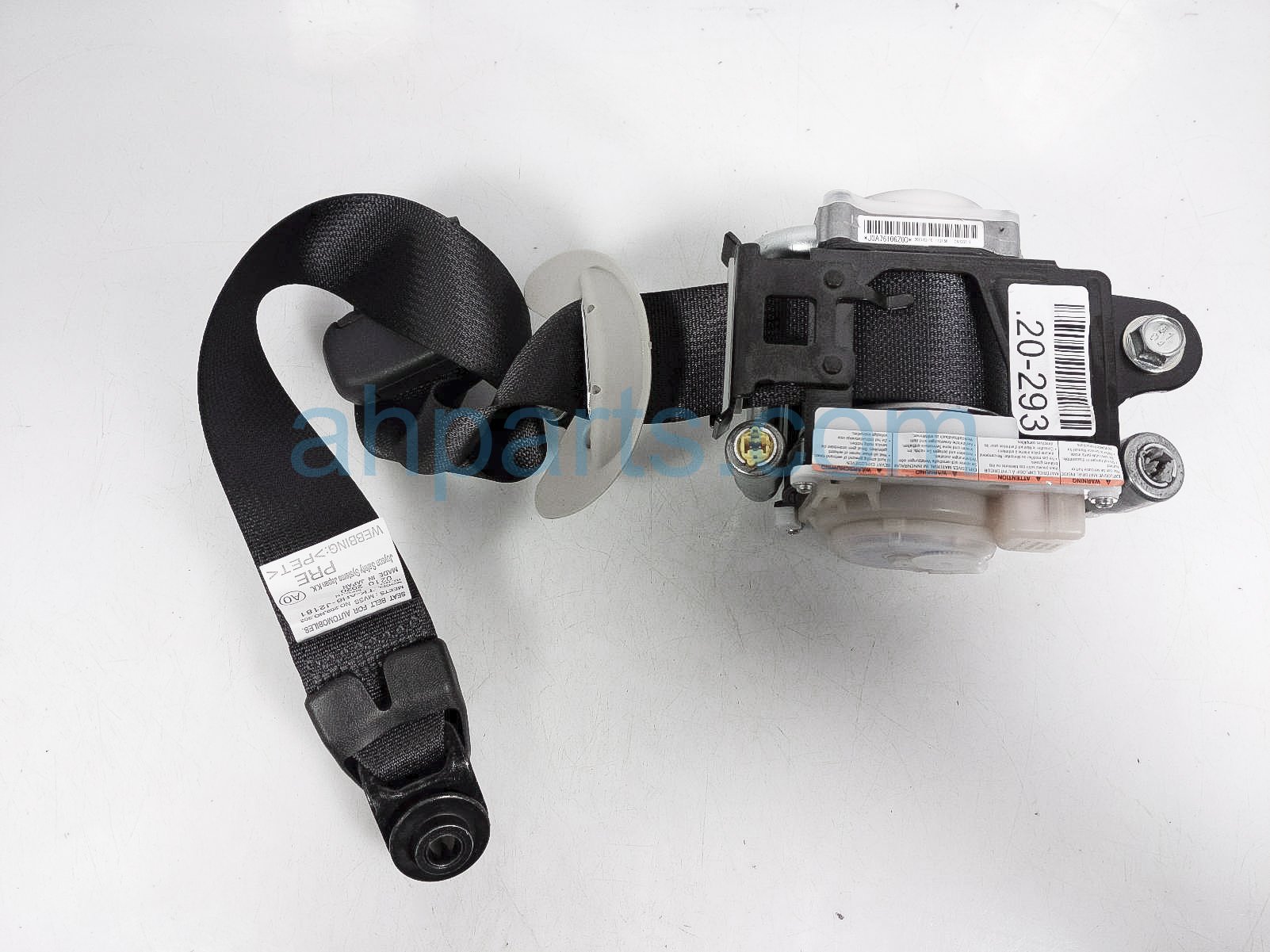 $35 Honda FR/RH SEAT BELT - BLACK - 4DR SDN $35 Honda FR/RH SEAT BELT - BLACK - 4DR SDN