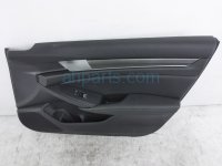 $100 Honda FR/RH INTERIOR DOOR PANEL - BLACK