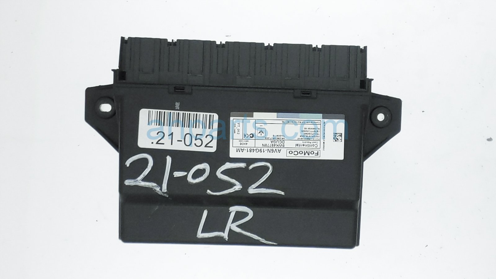 Sold 2014 Ford Focus Antitheft Control Module AV6Z19G481F,