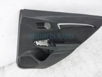 $75 Honda RR/RH DOOR INTERIOR PANEL - BLACK