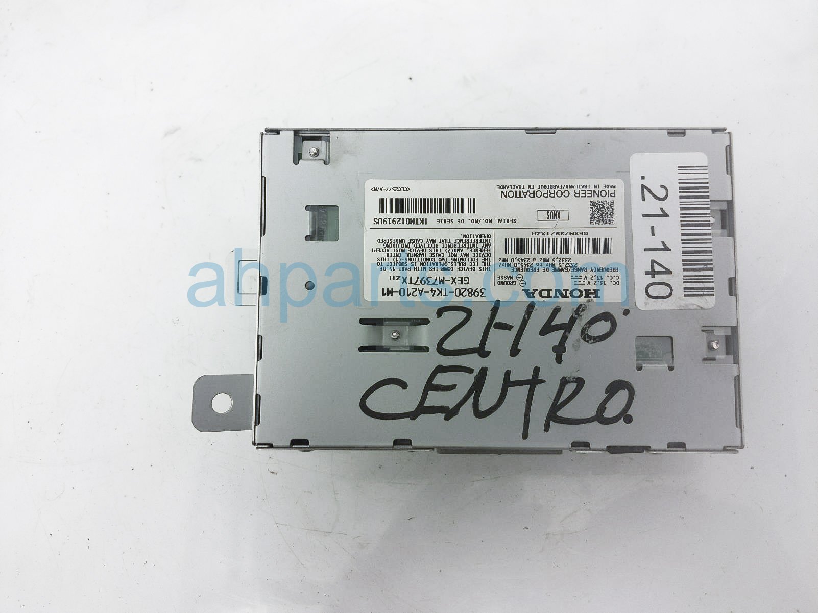 $25 Acura XM AUDIO UNIT ASSY $25 Acura XM AUDIO UNIT ASSY