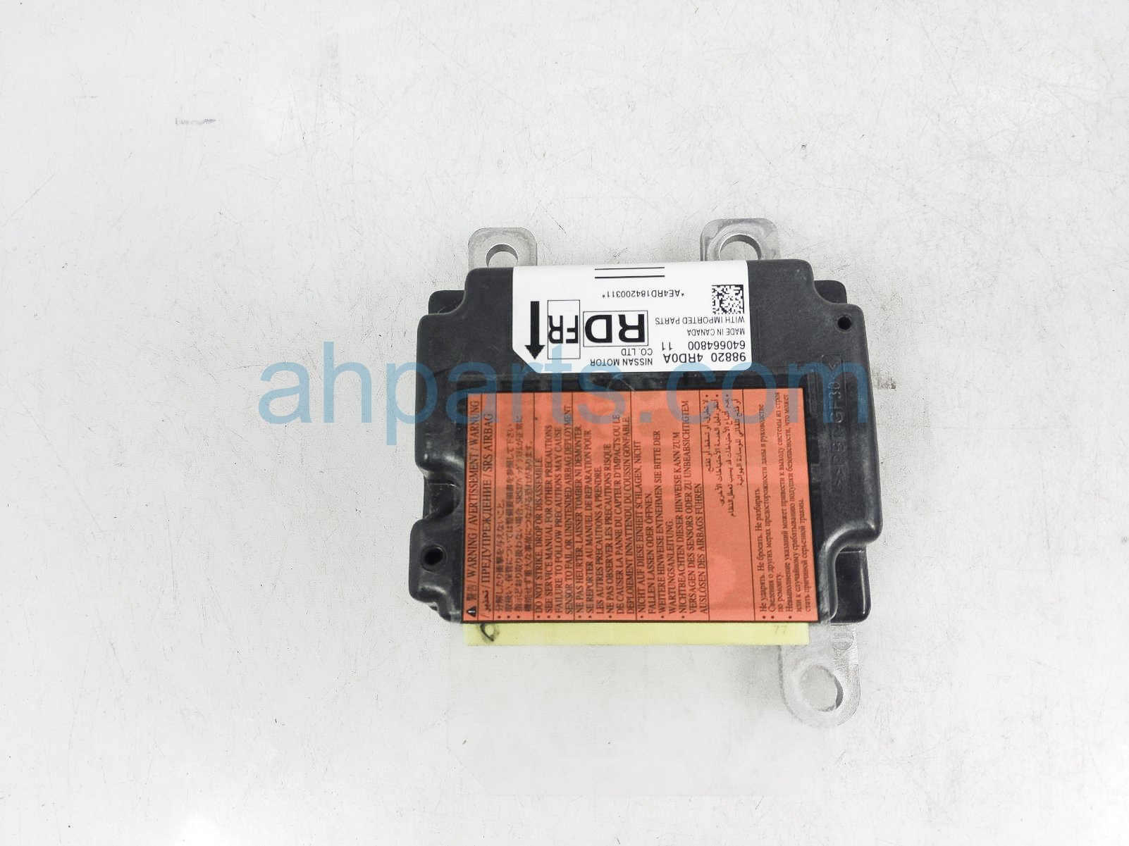 $35 Nissan SRS AIRBAG MODULE - BAD - BLOWN A/B $35 Nissan SRS AIRBAG MODULE - BAD - BLOWN A/B