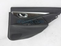 $49 Infiniti RR/RH INTERIOR DOOR PANEL - BLACK $49 Infiniti RR/RH INTERIOR DOOR PANEL - BLACK