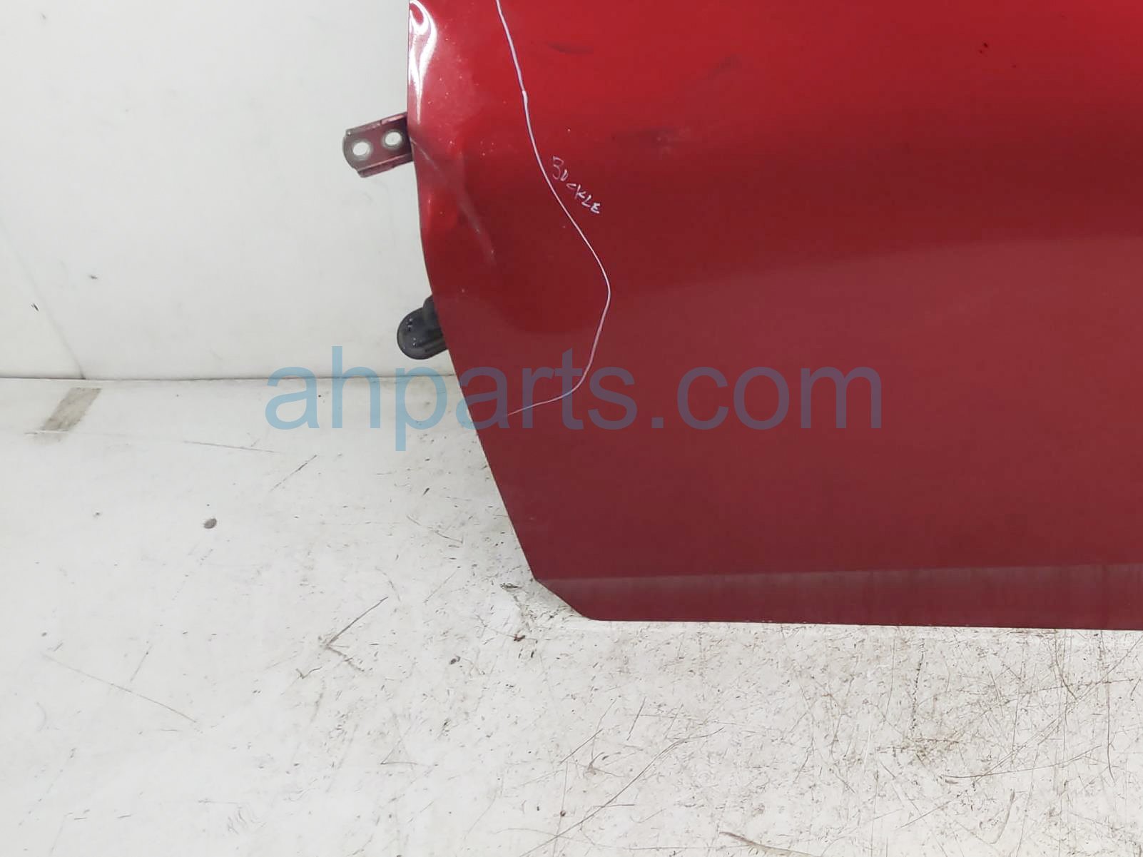 Sold 2017 Toyota Prius Front Driver Door Red - No Mirror/trim