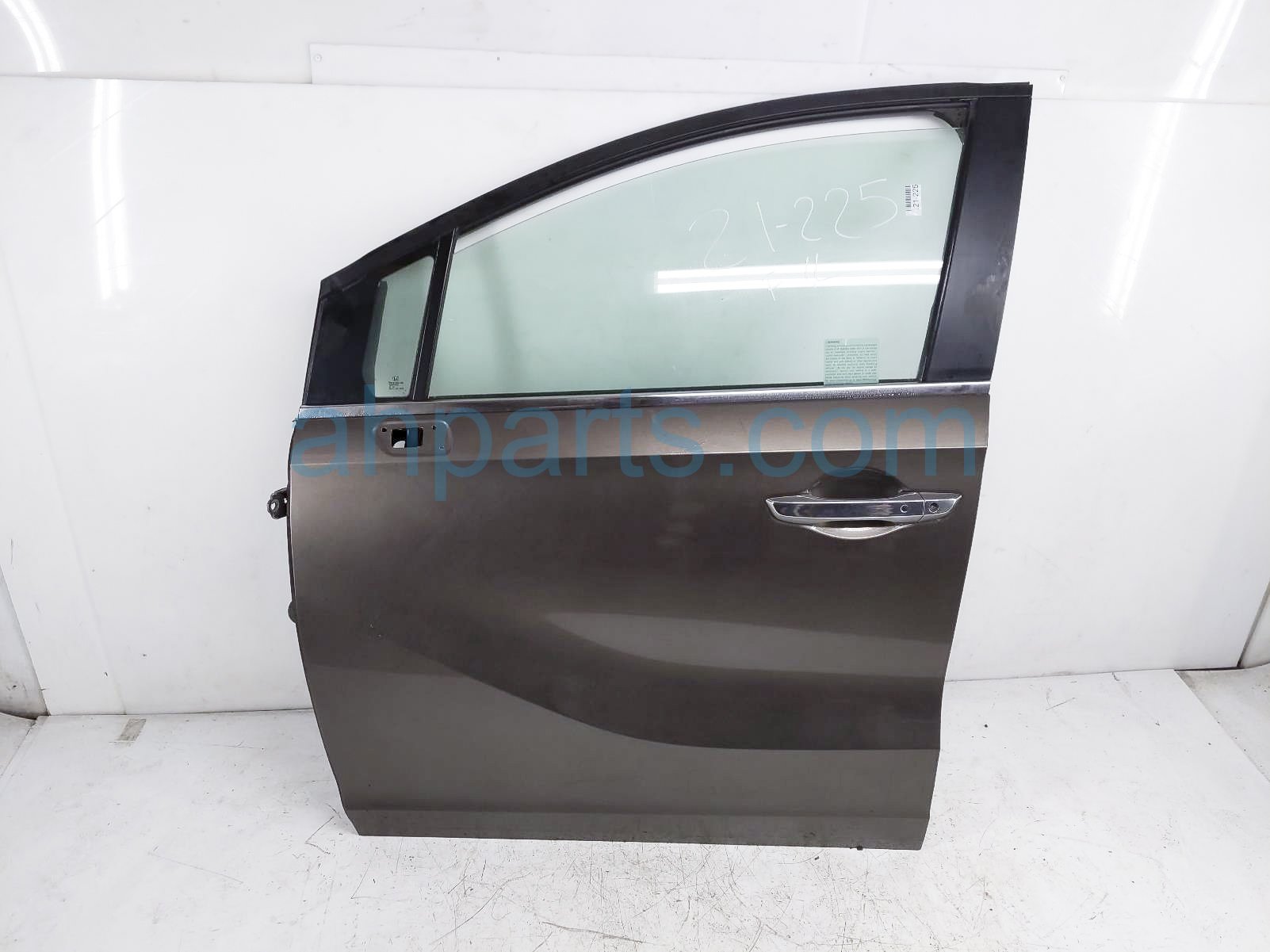 2020 Honda Odyssey Front Driver Door - Pewter - No Mirror/trim  67050-THR-A02ZZ