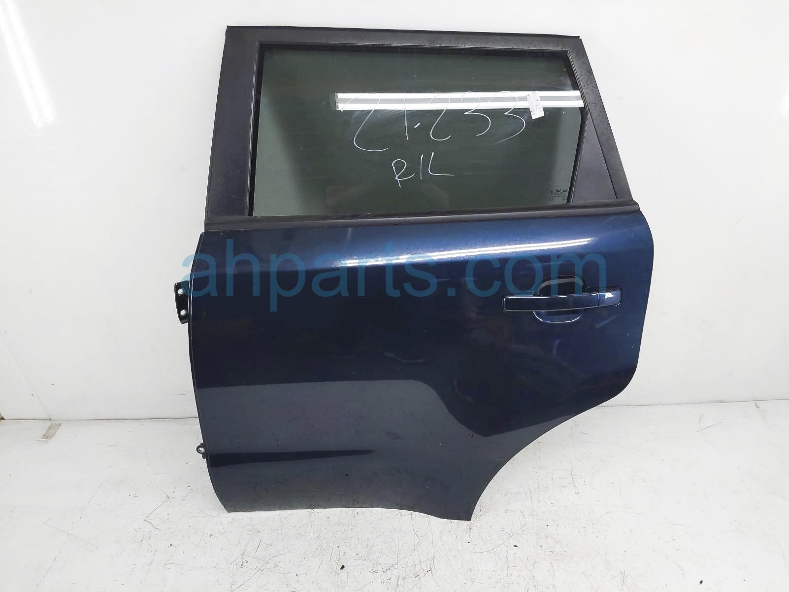 $199 Kia RR/LH DOOR - BLUE - NO INSIDE TRIM $199 Kia RR/LH DOOR - BLUE - NO INSIDE TRIM