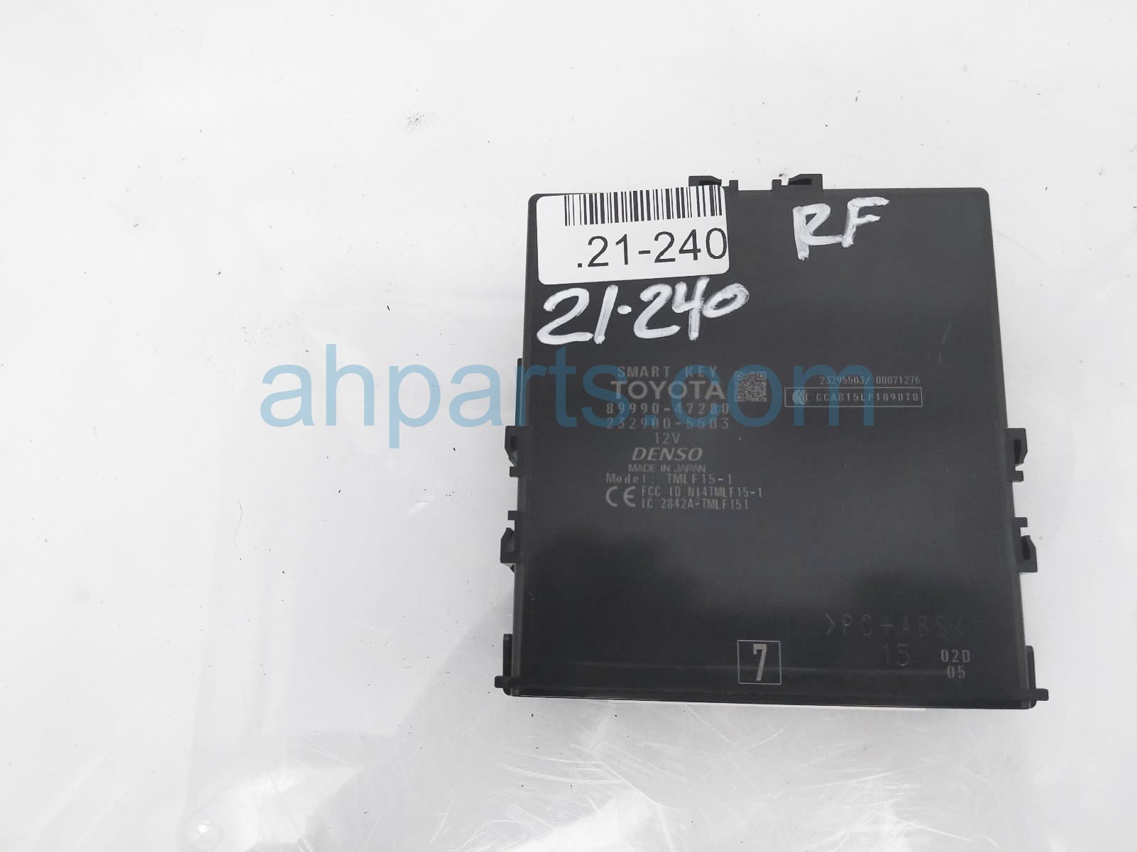 $125 Toyota SMART KEY CONTROL MODULE $125 Toyota SMART KEY CONTROL MODULE