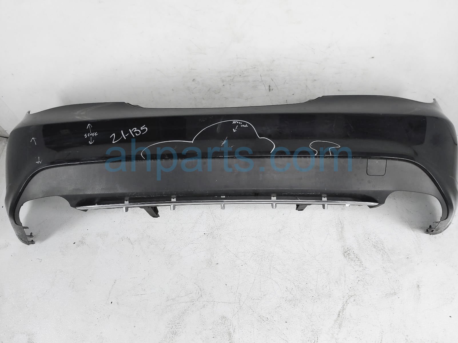 $129 Mercedes REAR BUMPER COVER - BLACK - NIQ* $129 Mercedes REAR BUMPER COVER - BLACK - NIQ*