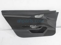 $150 Honda FR/LH INTERIOR DOOR PANEL - BLACK SI $150 Honda FR/LH INTERIOR DOOR PANEL - BLACK SI