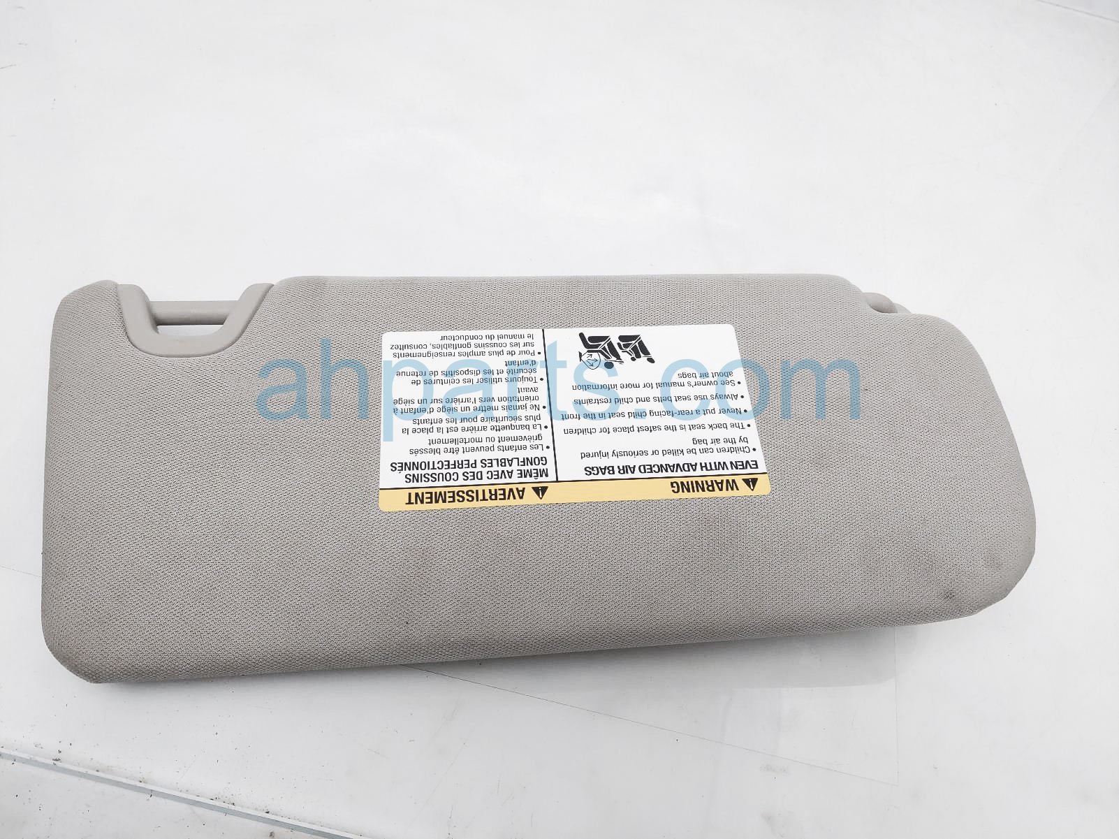 $35 Nissan LH SUN VISOR - GREY