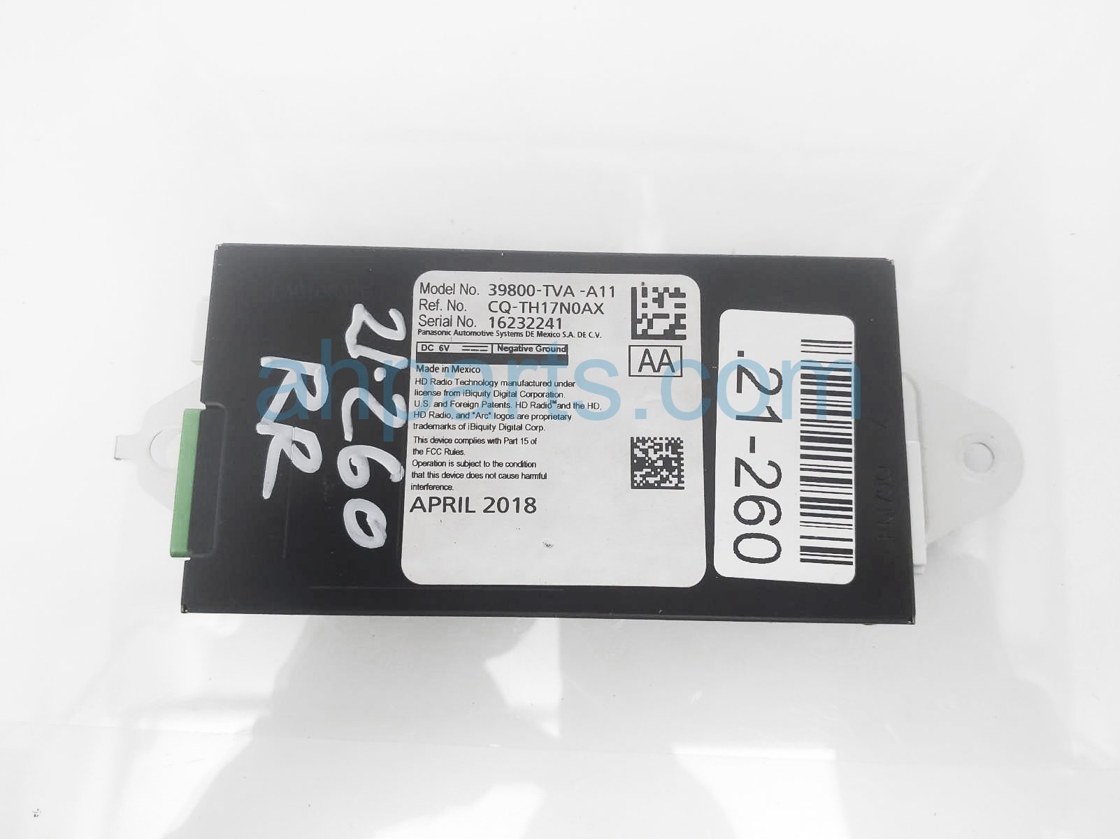 $45 Honda TUNER CONTROL UNIT - EX-L $45 Honda TUNER CONTROL UNIT - EX-L