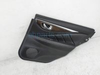 $75 Infiniti RR/RH INTERIOR DOOR PANEL - BLACK