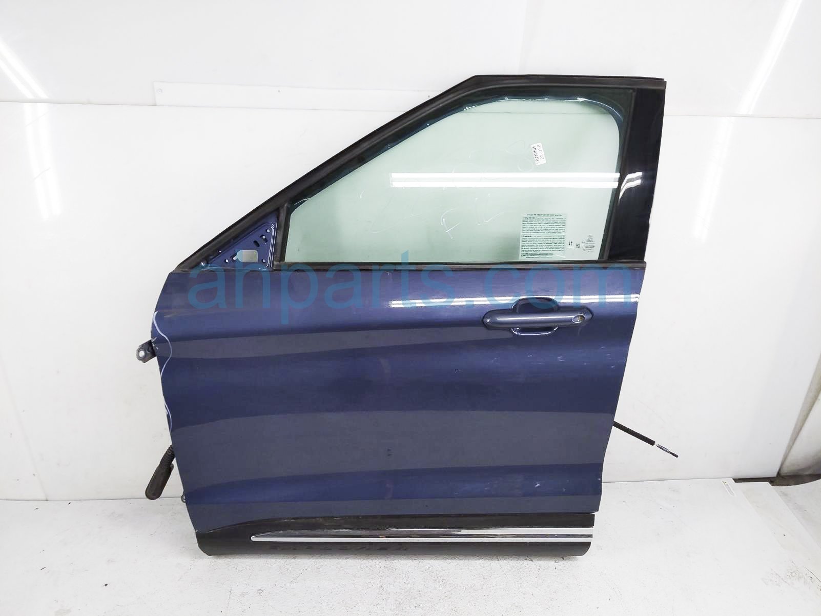 $949 Ford FR/LH DOOR - BLUE - NO MIRROR/TRIM*