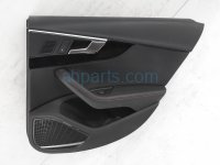 $100 Audi RR/RH INTERIOR DOOR PANEL - BLACK