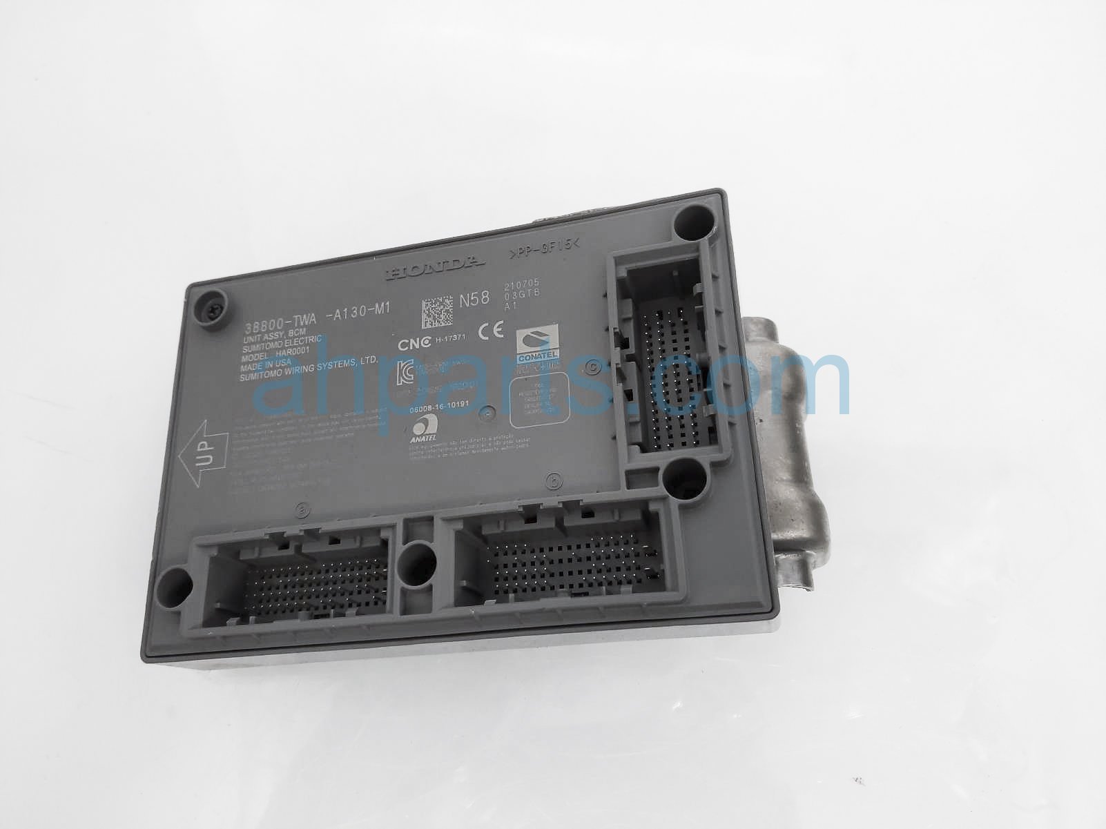 Sold 2021 Honda Accord Body Control Module Unit (bcm) 38800-TWA-A13,