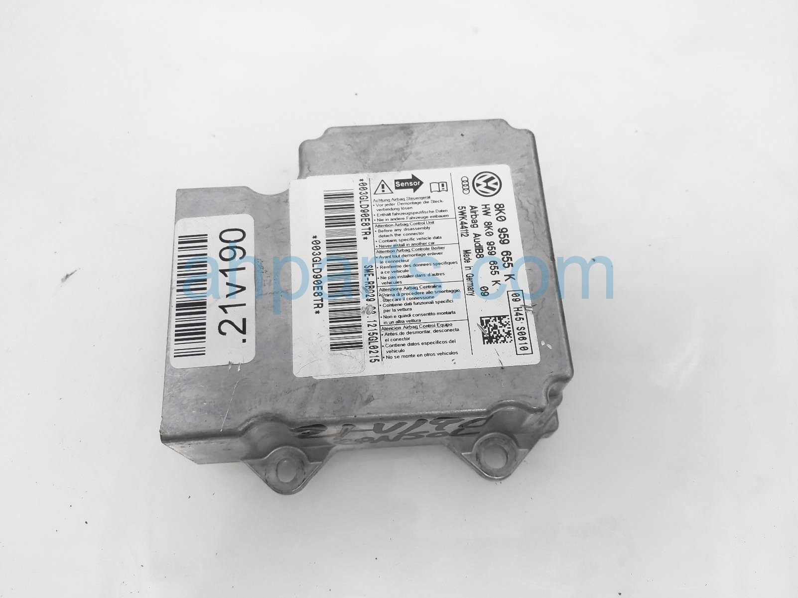 $60 Audi SRS AIRBAG MODULE UNIT - GOOD $60 Audi SRS AIRBAG MODULE UNIT - GOOD