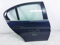$150 BMW RR/RH DOOR - BLUE - NO INSIDE TRIM