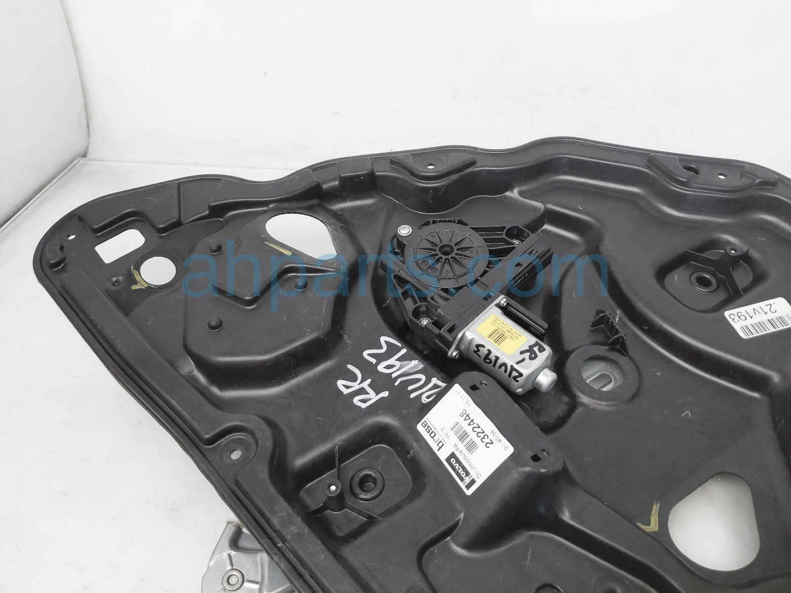 2012 Volvo Xc60 Rear Passenger Window Regulator & Motor Assy 30791020,