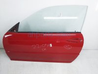 $175 BMW LH DOOR - RED - NO MIRROR/TRIM PANEL