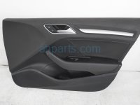 $125 Audi FR/RH INTERIOR DOOR PANEL - BLACK