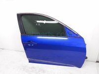 $699 Honda FR/RH DOOR - BLUE - NO MIRROR/TRIM