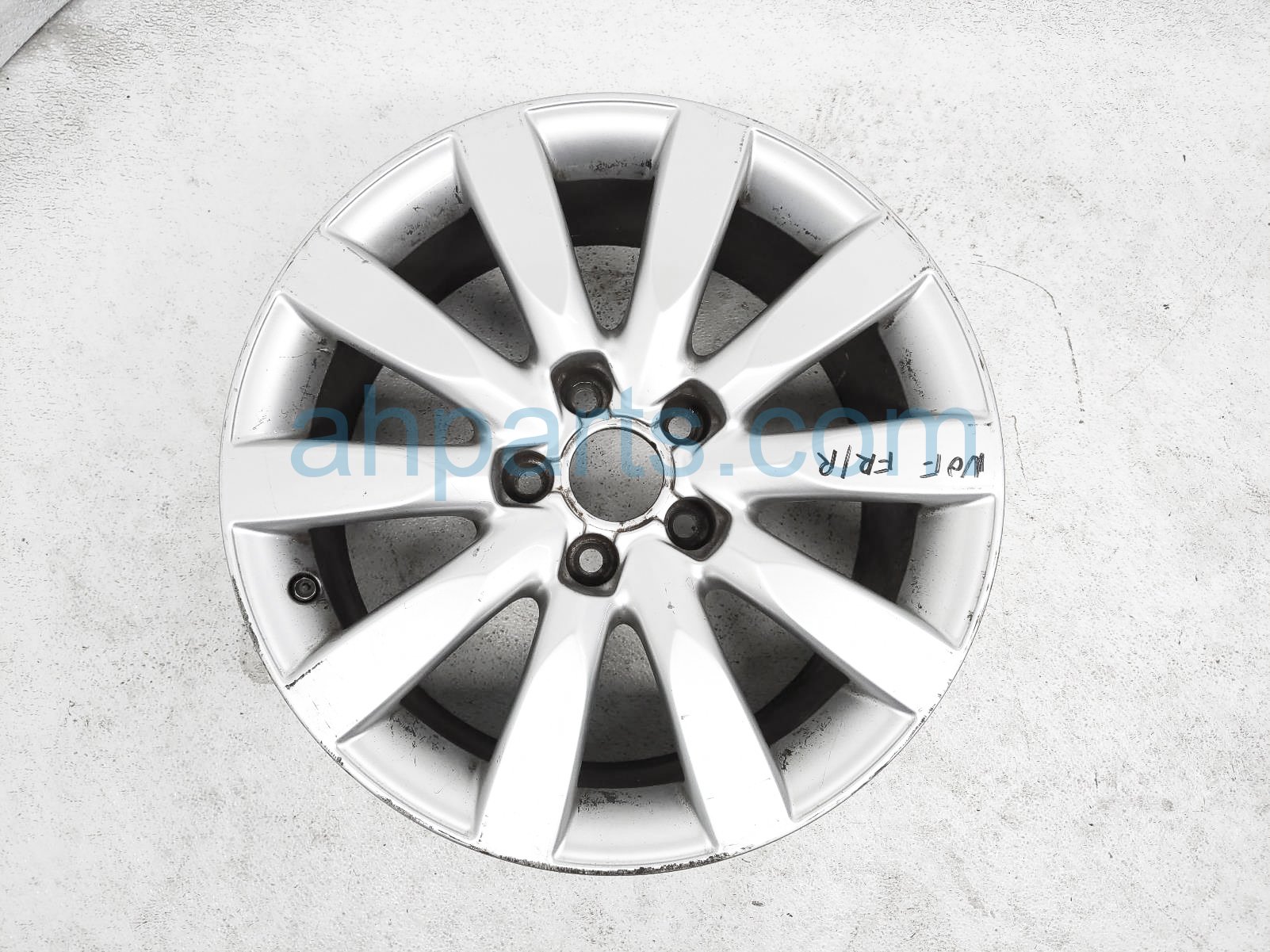 $75 Audi FR/RH WHEEL / RIM (17 INCH) $75 Audi FR/RH WHEEL / RIM (17 INCH)