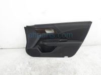$125 Honda FR/RH INTERIOR DOOR PANEL - BLACK*