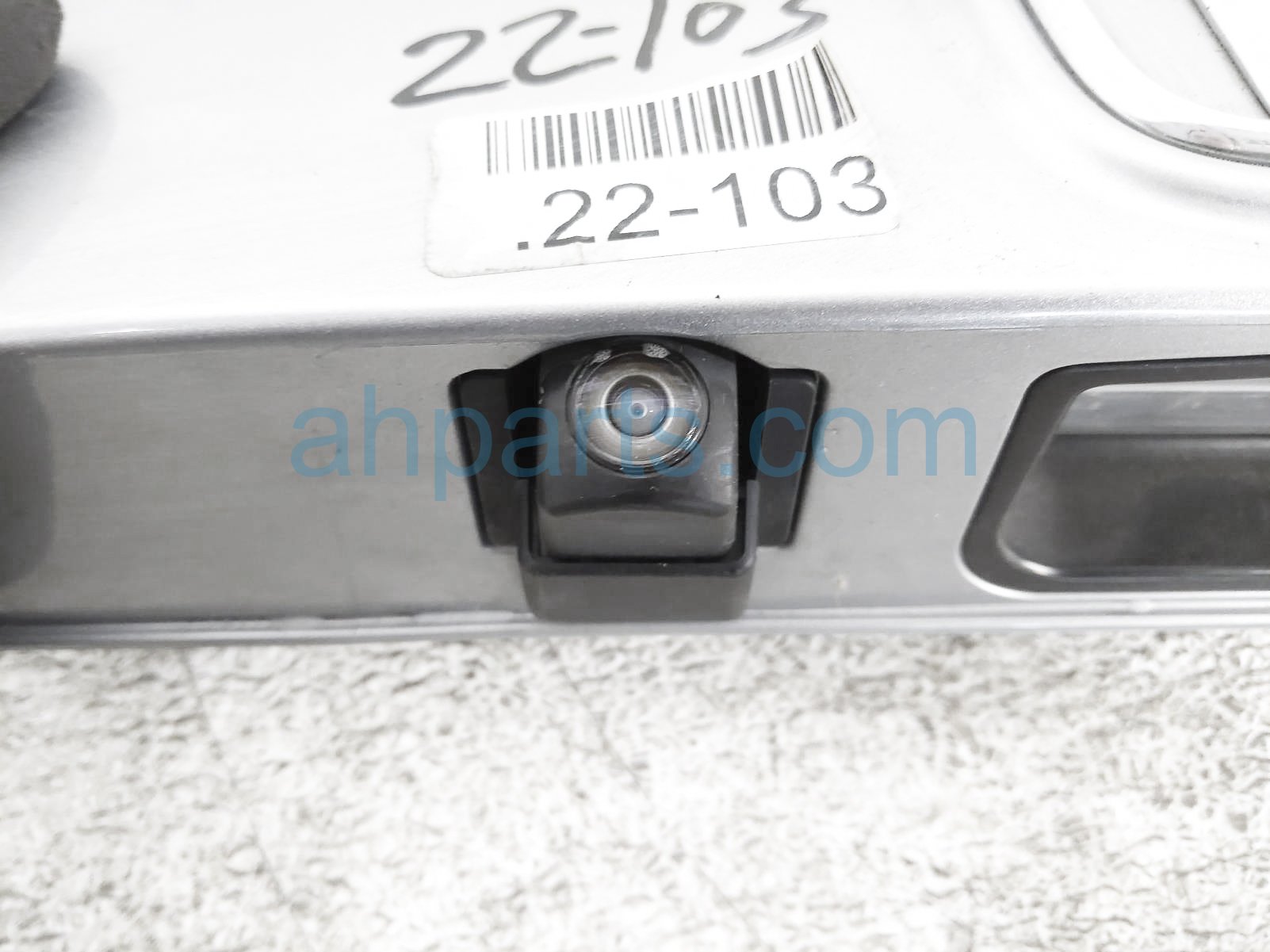 2018 Honda Accord Trunk Trim Garnish W/ Camera silver 39530TVAA01,