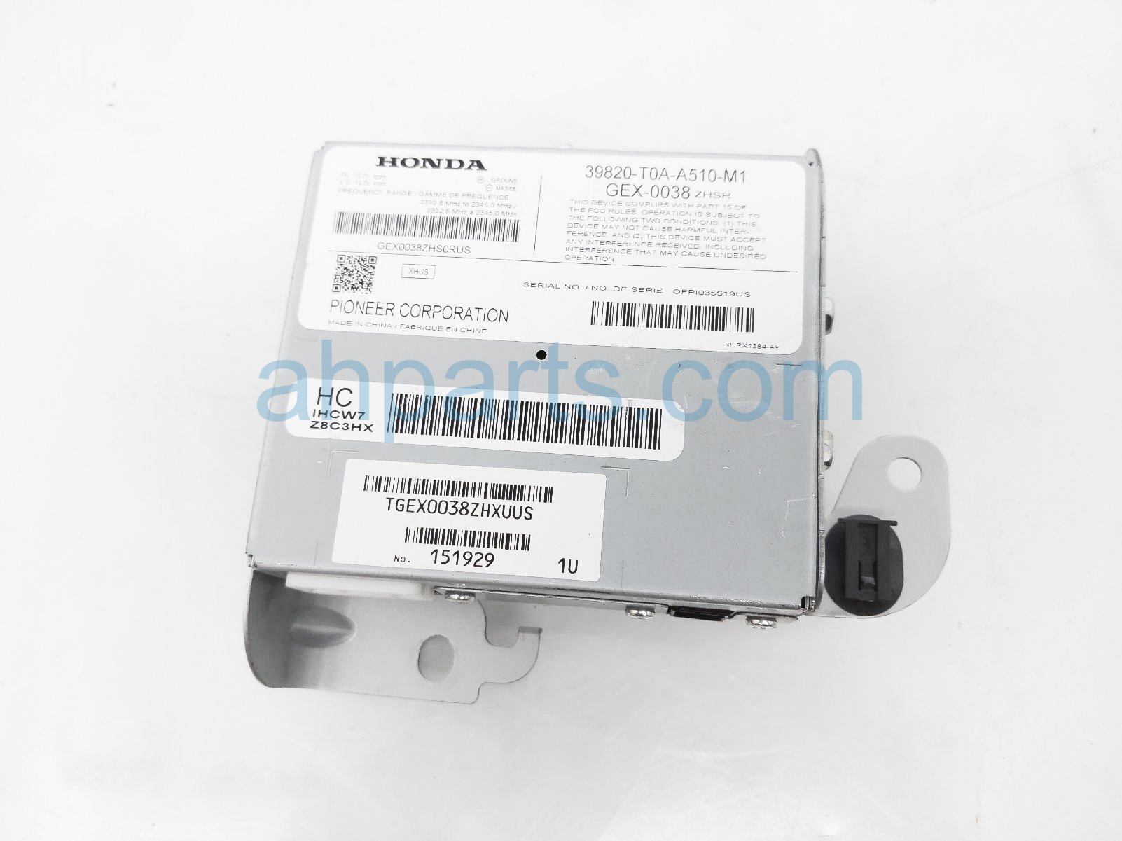 $75 Honda XM SATELLITE UNIT