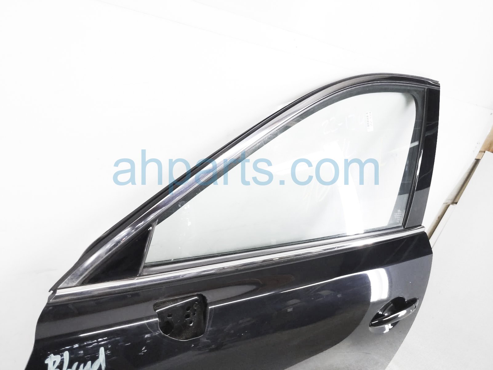 2019 Mazda CX-9 Front Driver Door - Black - No Mirror/trim TKY0-59-02XD,