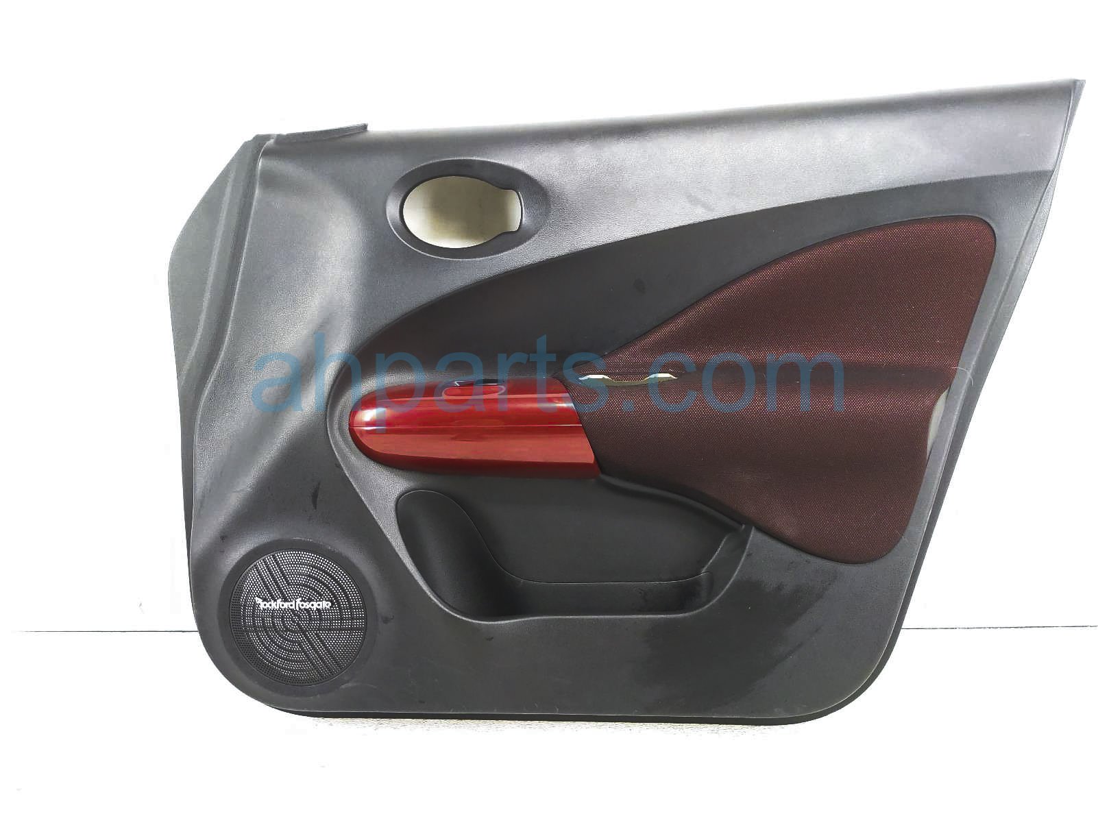 $170 Nissan FR/RH INTERIOR DOOR PANEL - RED